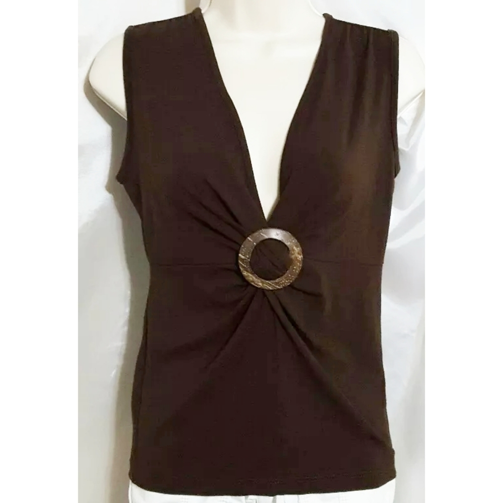 CHA CHA VENTE Women's Sleeveless Career/Casual Top
